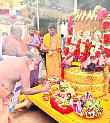 సుందరగిరిలో వైభవంగా పవిత్రారోహణ 1