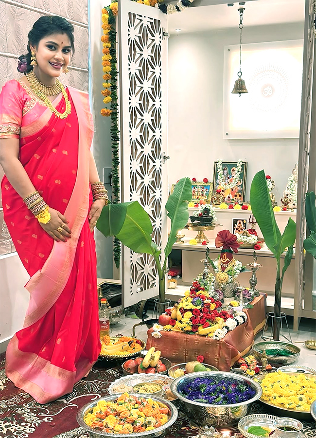 Varalakshmi Vratham 2025 At Sonia Akula Photos10