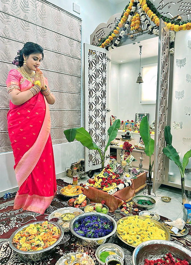 Varalakshmi Vratham 2025 At Sonia Akula Photos2