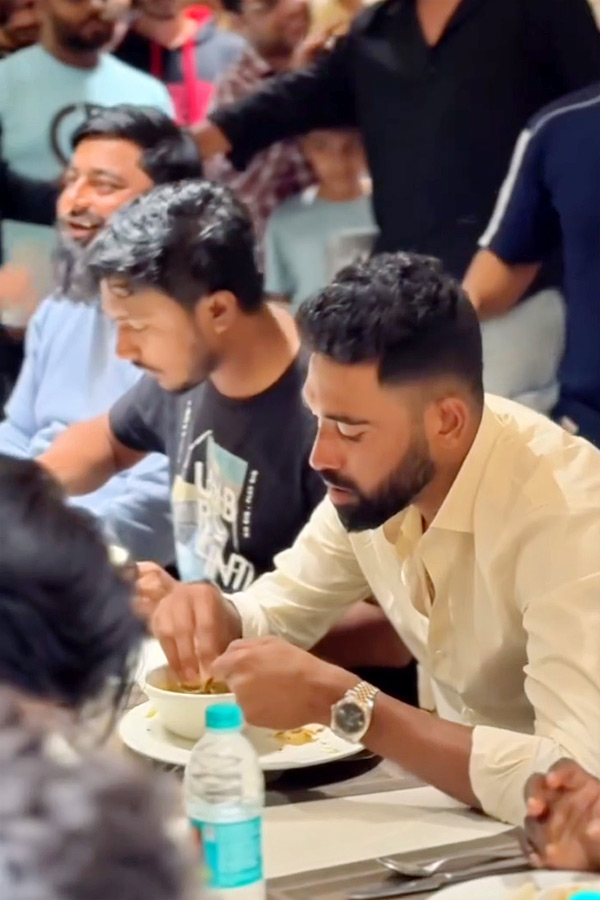 Indian Cricketer Mohammed Siraj Launches Joharfa Restaurant In Hyderabad Photos11