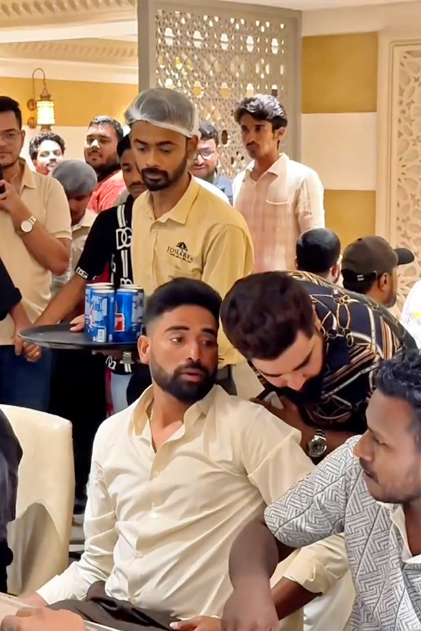 Indian Cricketer Mohammed Siraj Launches Joharfa Restaurant In Hyderabad Photos12