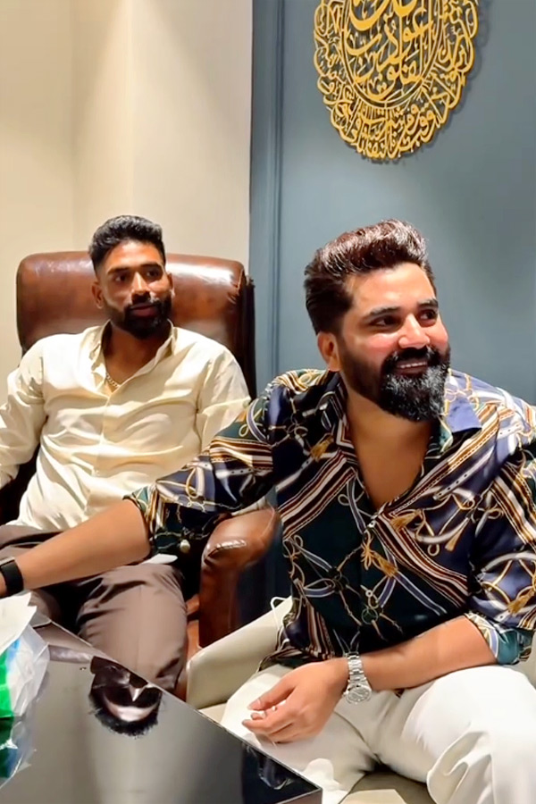 Indian Cricketer Mohammed Siraj Launches Joharfa Restaurant In Hyderabad Photos6