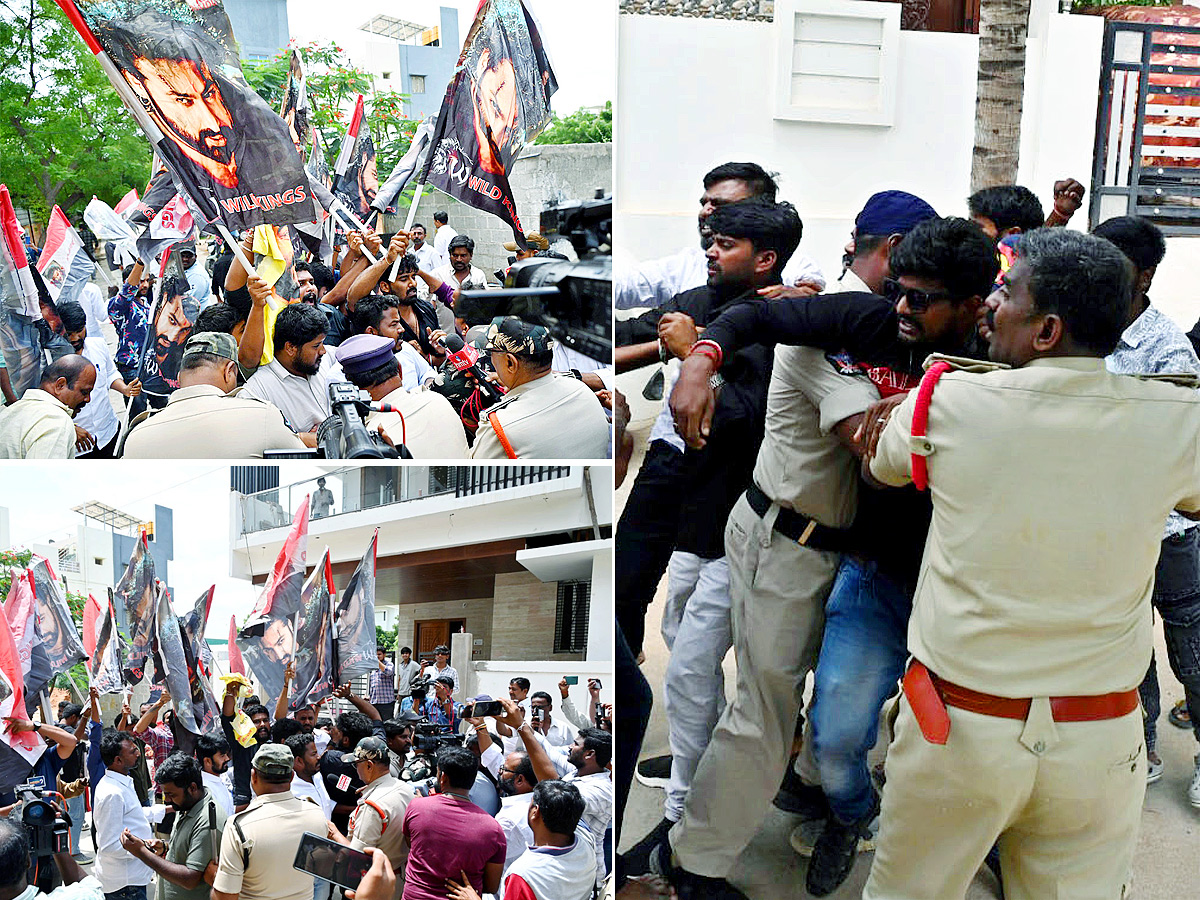JR NTR Fans Stage Protest in Anantapur Photos1