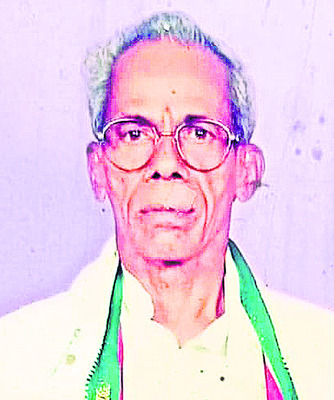 స్వాతంత్య్ర సమరయోధుడు మృతి
4