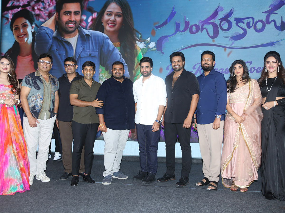 Nara Rohith Sundarakanda Pre Release Event Photos 5