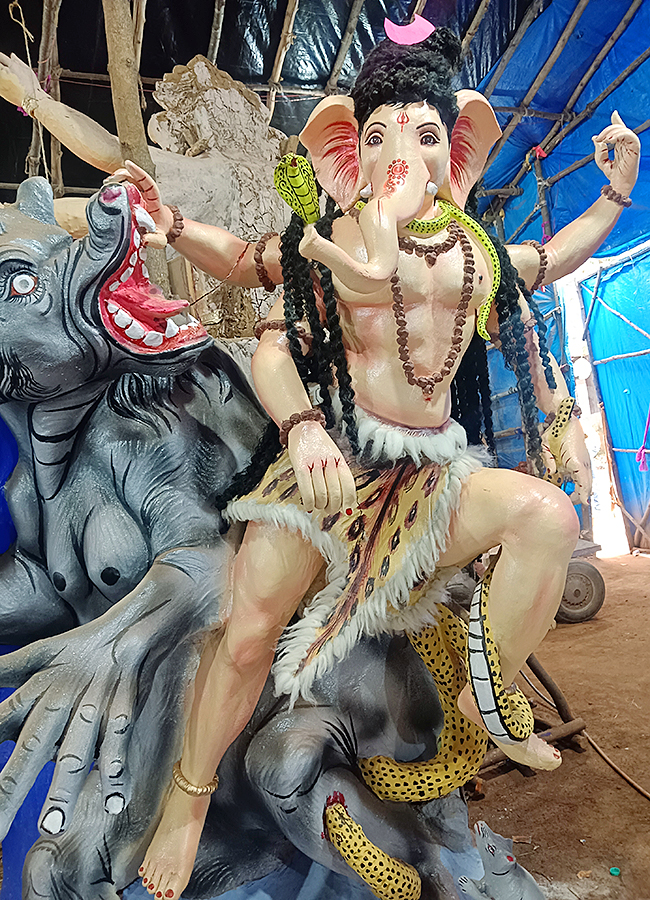 Vinayaka Chavithi 2025 Different Ganesh idols13
