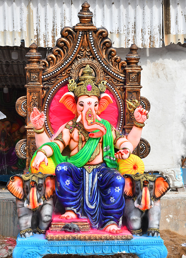 Vinayaka Chavithi 2025 Different Ganesh idols15