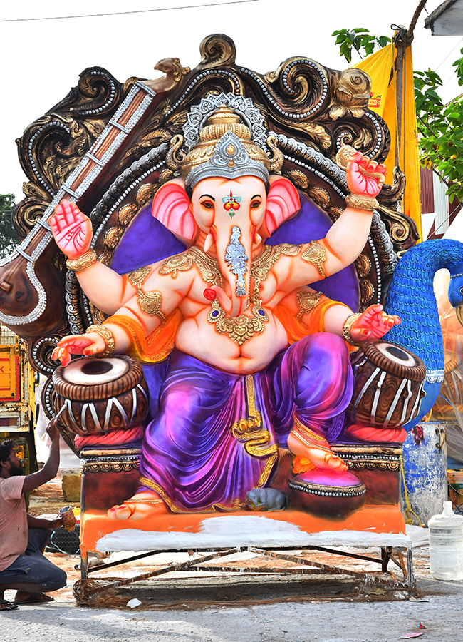 Vinayaka Chavithi 2025 Different Ganesh idols16