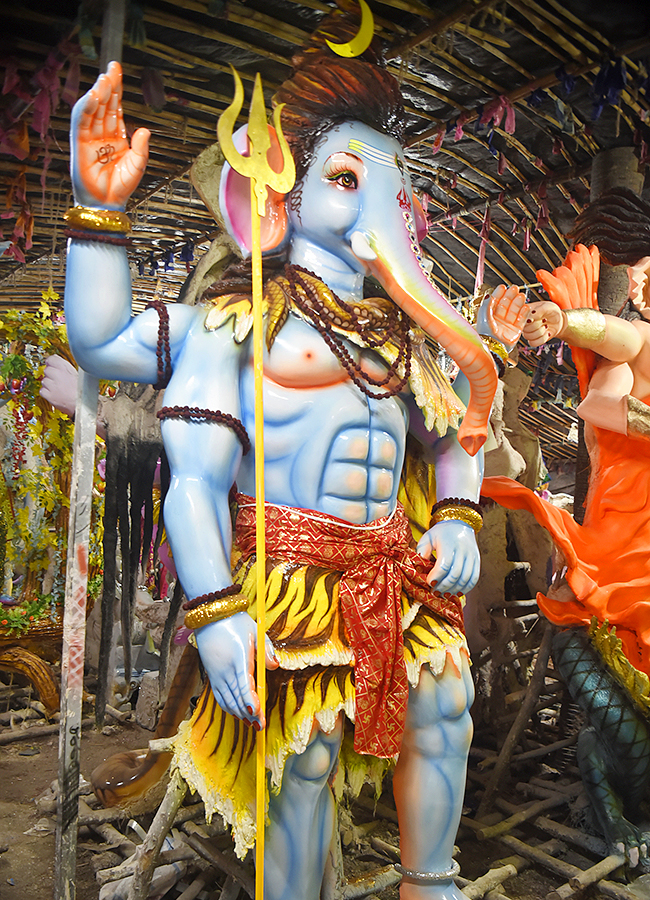 Vinayaka Chavithi 2025 Different Ganesh idols18