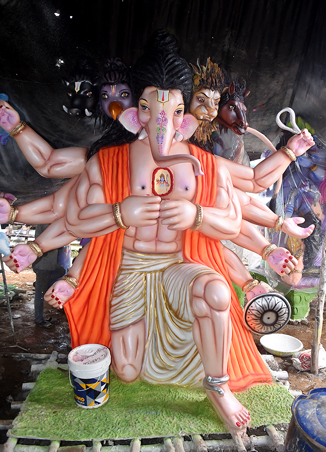 Vinayaka Chavithi 2025 Different Ganesh idols19