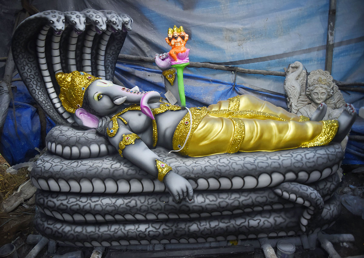 Vinayaka Chavithi 2025 Different Ganesh idols20