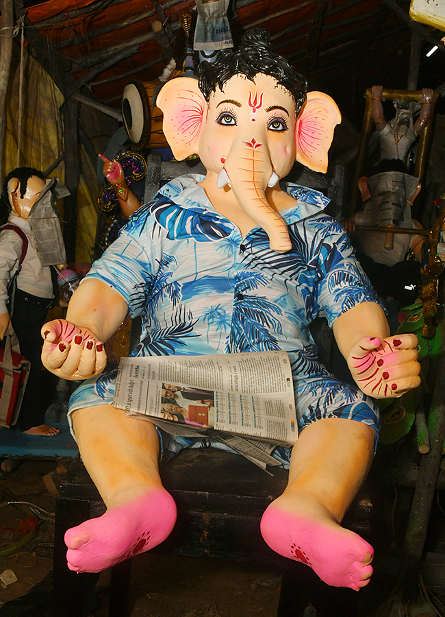 Vinayaka Chavithi 2025 Different Ganesh idols9