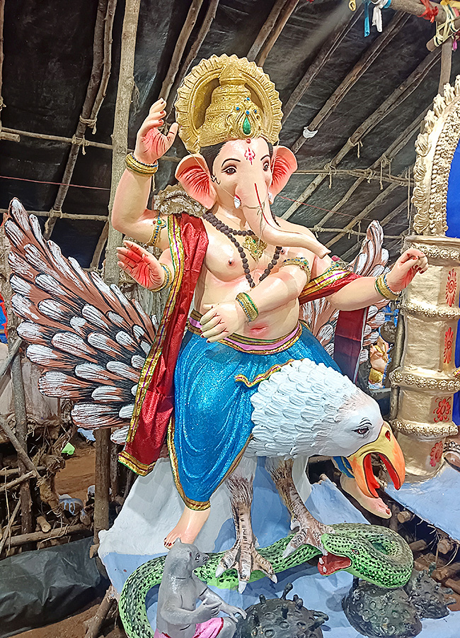Vinayaka Chavithi 2025 Different Ganesh idols12
