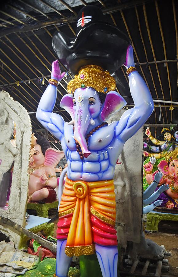 Vinayaka Chavithi 2025 Different Ganesh idols21