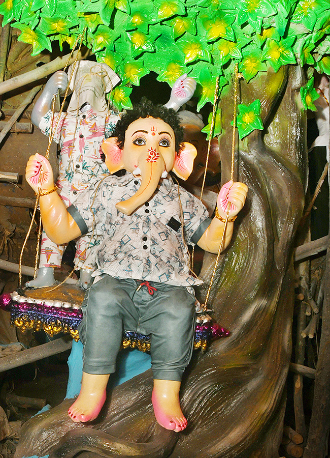 Vinayaka Chavithi 2025 Different Ganesh idols8