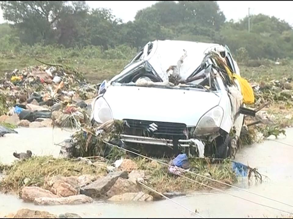 Breaking News : Kamareddy District in Telangan Floods HD Photos21