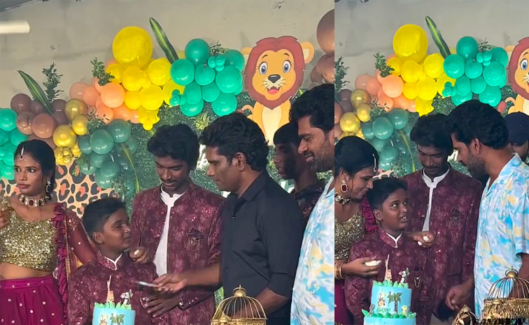 Actor Dhanraj son Birthday celebrations Photos5