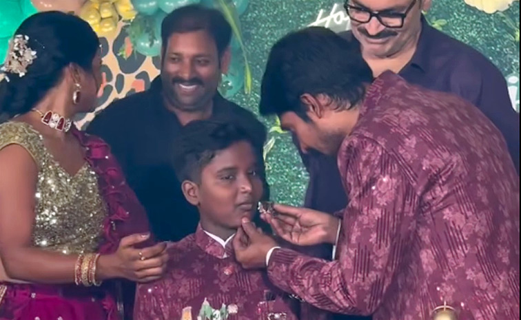 Actor Dhanraj son Birthday celebrations Photos12