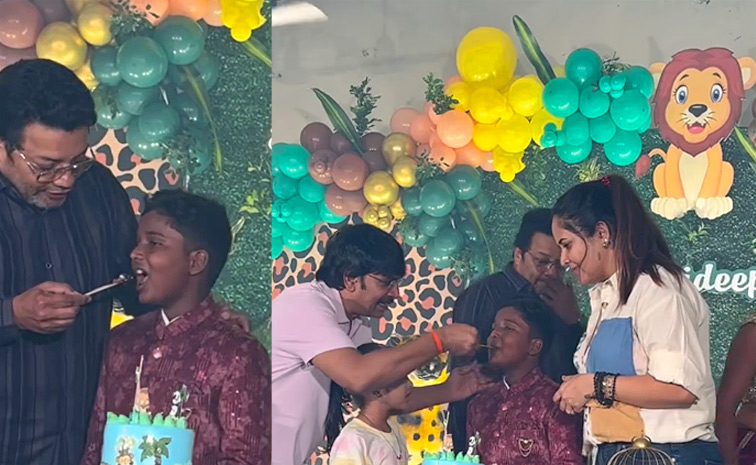 Actor Dhanraj son Birthday celebrations Photos13