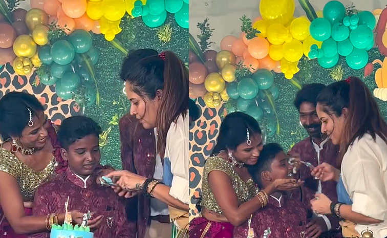 Actor Dhanraj son Birthday celebrations Photos2