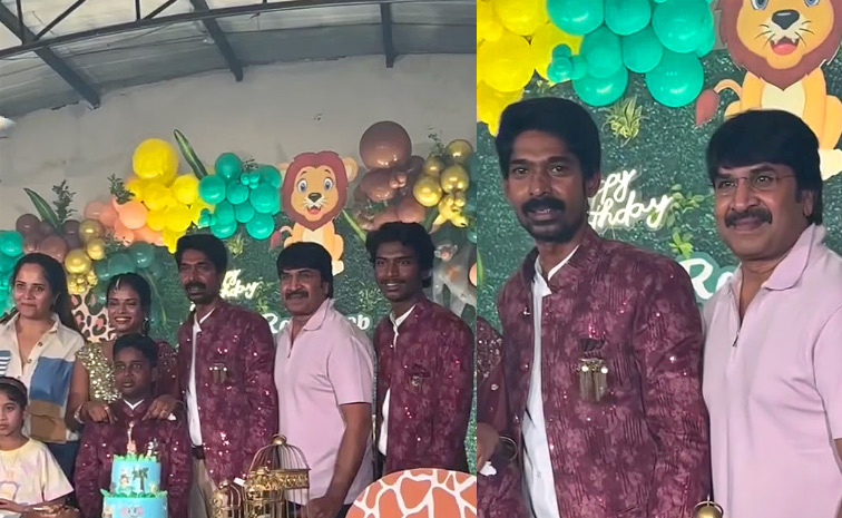 Actor Dhanraj son Birthday celebrations Photos3