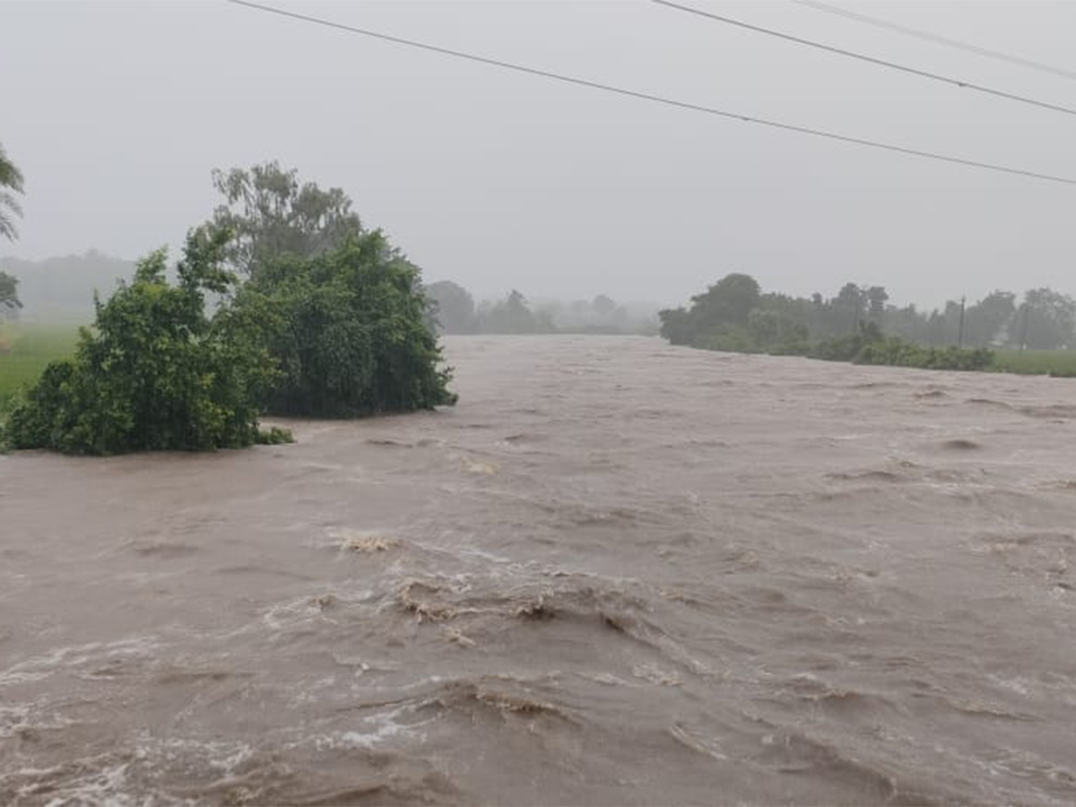 Breaking News : Kamareddy District in Telangan Floods HD Photos10