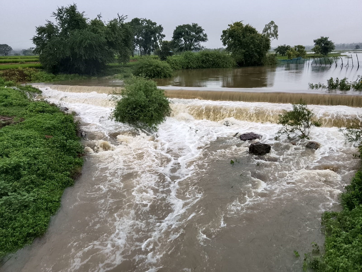 Breaking News : Kamareddy District in Telangan Floods HD Photos14