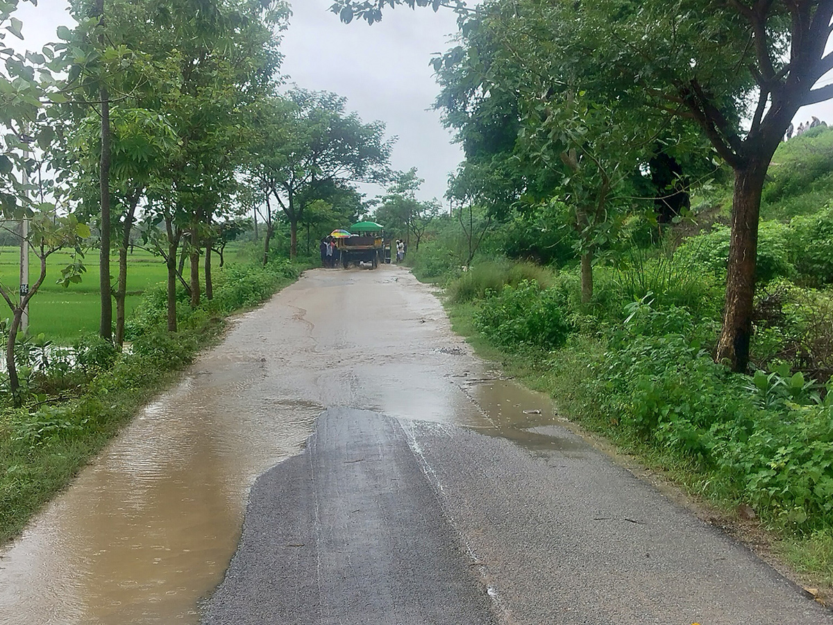 Breaking News : Kamareddy District in Telangan Floods HD Photos6