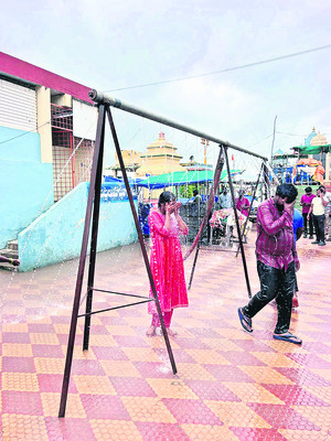 భద్రాచలంలో నిమజ్జనానికి ఏర్పాట్లు1