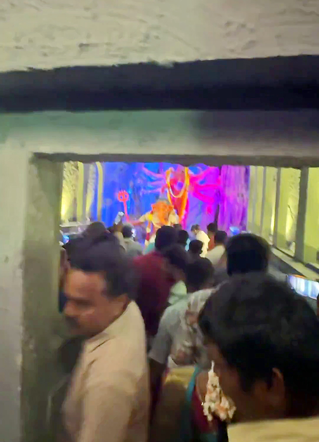 Pushpa 2 Style Ganesh Mandapam In Chennai Photos11