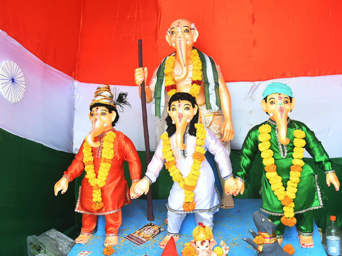 Vinayaka Chavithi : Different Ganesh Idols IN Telugu States1