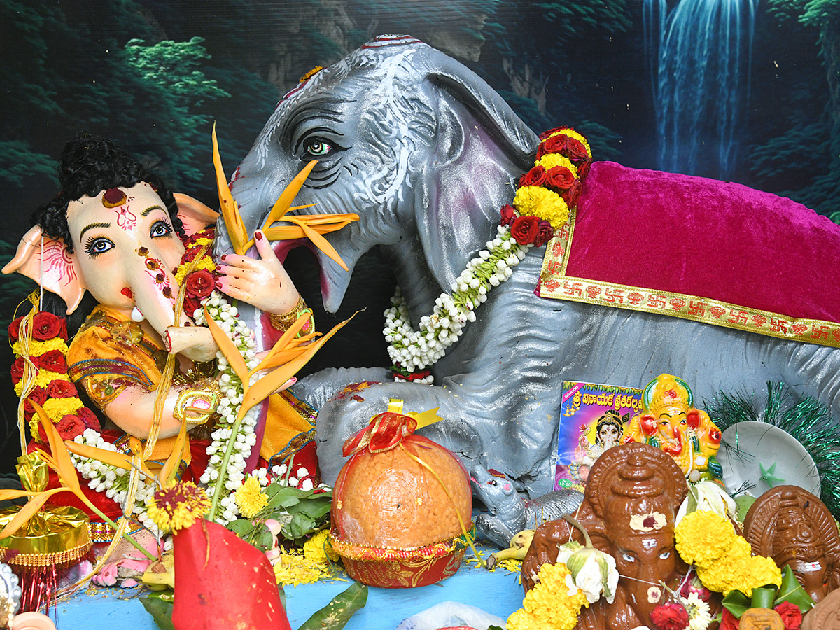 Vinayaka Chavithi : Different Ganesh Idols IN Telugu States11