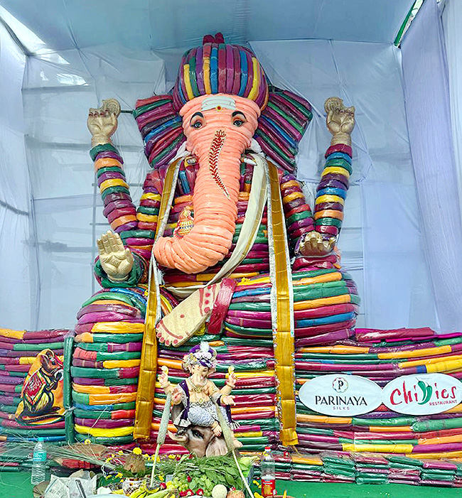 Vinayaka Chavithi : Different Ganesh Idols IN Telugu States15