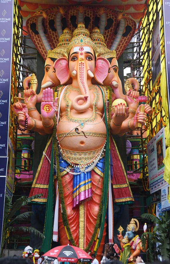 Vinayaka Chavithi : Khairatabad Ganesh Photos 202510