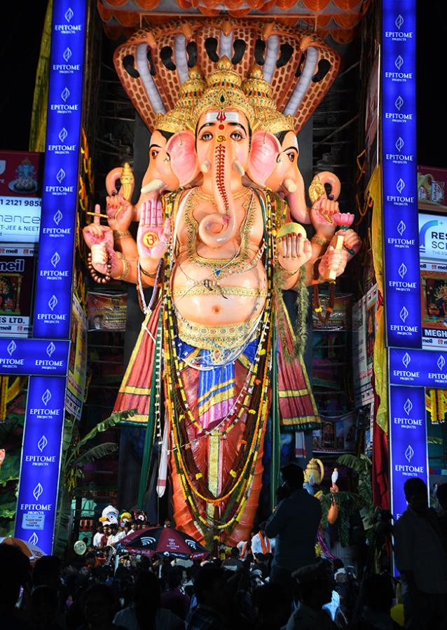 Vinayaka Chavithi : Khairatabad Ganesh Photos 20254
