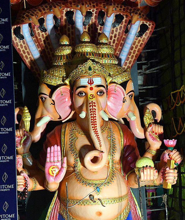Vinayaka Chavithi : Khairatabad Ganesh Photos 20256