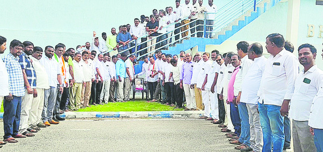 మల్లన్న పైపులైన్ పూర్తవడంతో సంబరాలు1
