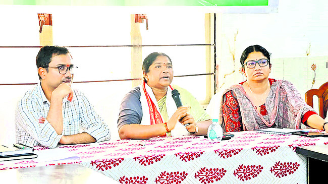 మేడారంలో శాశ్వత పనులు1