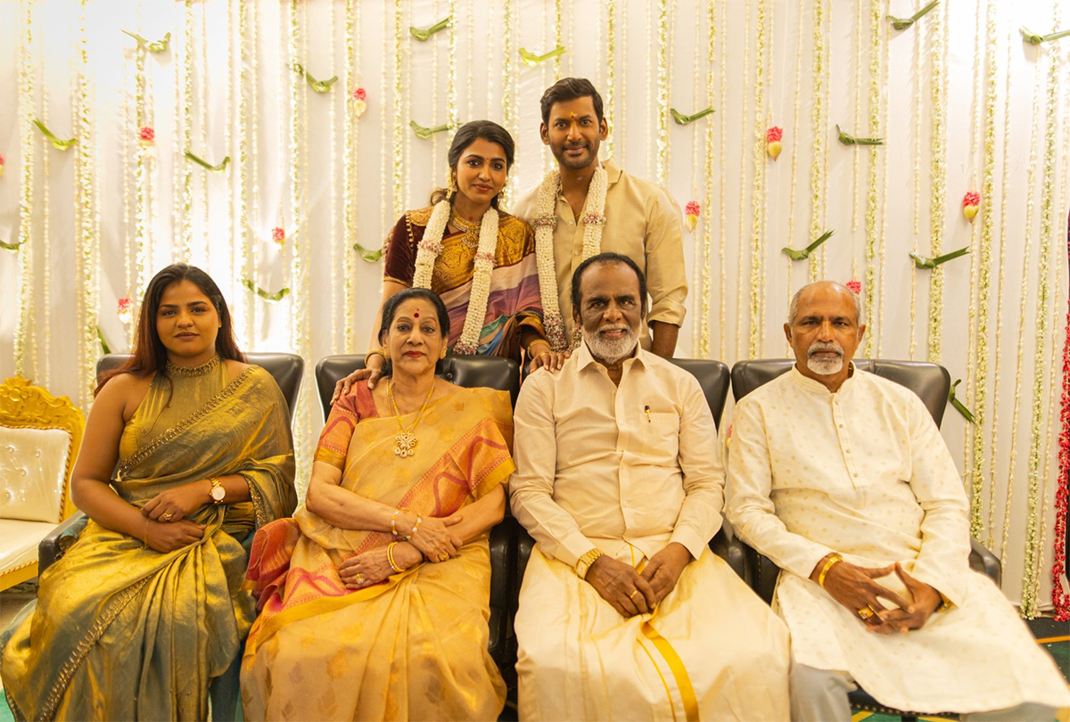 Vishal And Sai Dhanshika Get Engaged In After 15 Years Of Dating14