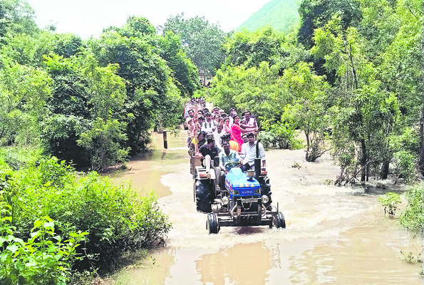 నల్లమలలో గుండ్లకమ్మ ఉధృతి1