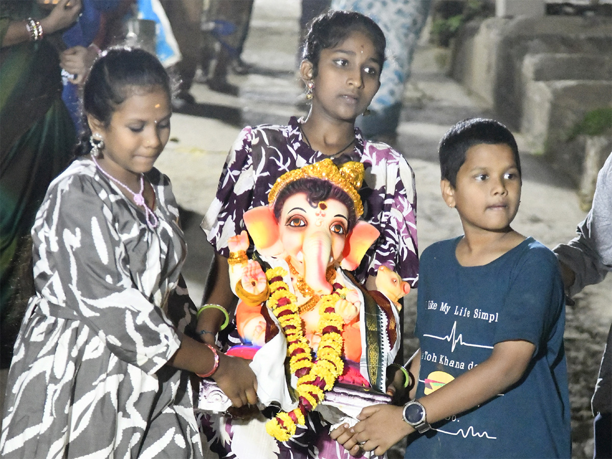 Ganesha immersions in Telugu States Photos10