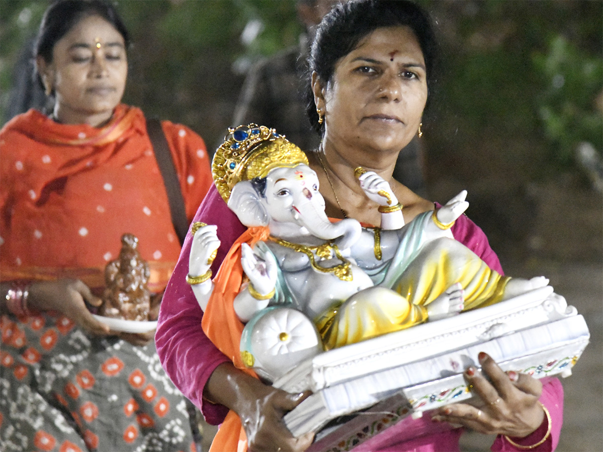 Ganesha immersions in Telugu States Photos12