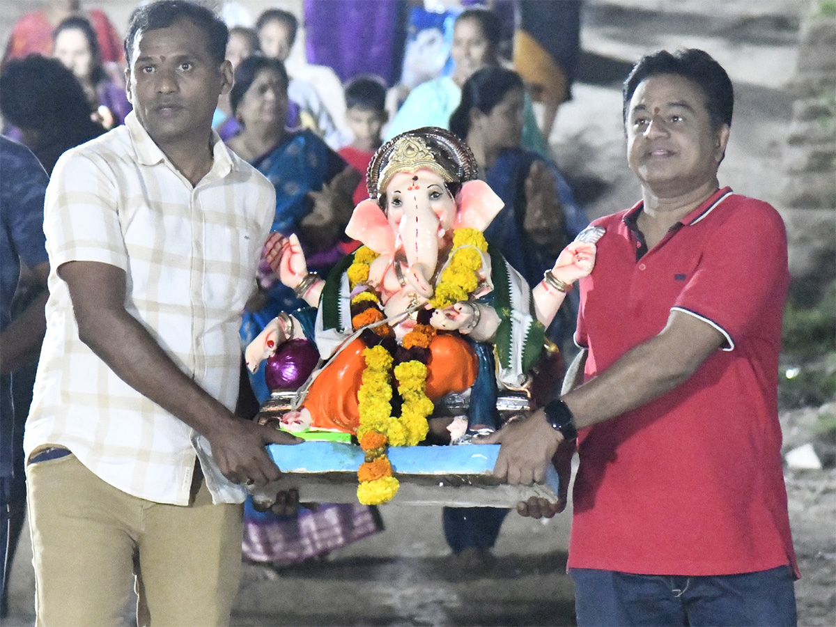 Ganesha immersions in Telugu States Photos13