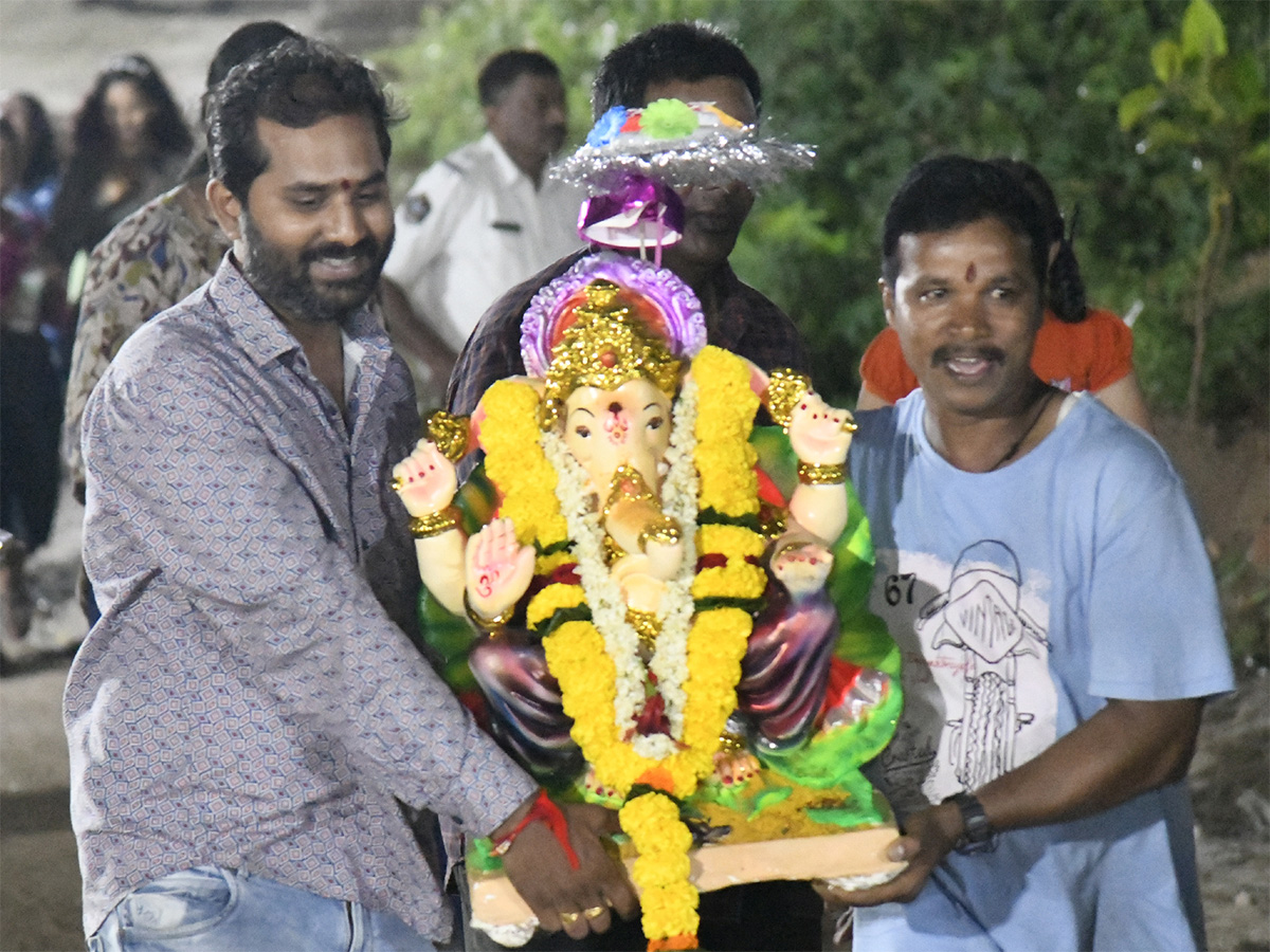 Ganesha immersions in Telugu States Photos15