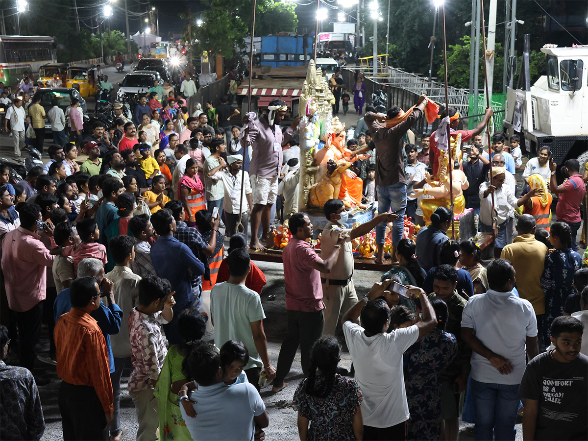 Ganesha immersions in Telugu States Photos16