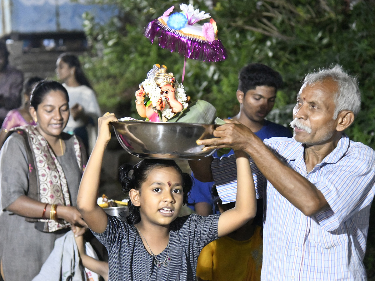 Ganesha immersions in Telugu States Photos9