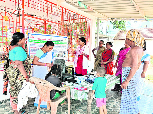 రెండు గ్రామాల్లో వైద్యశిబిరాలు 1
