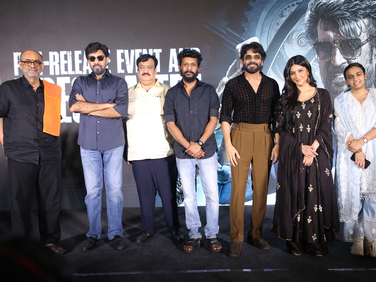 'Coolie' movie pre-release event in Hyderabad (Photos)12