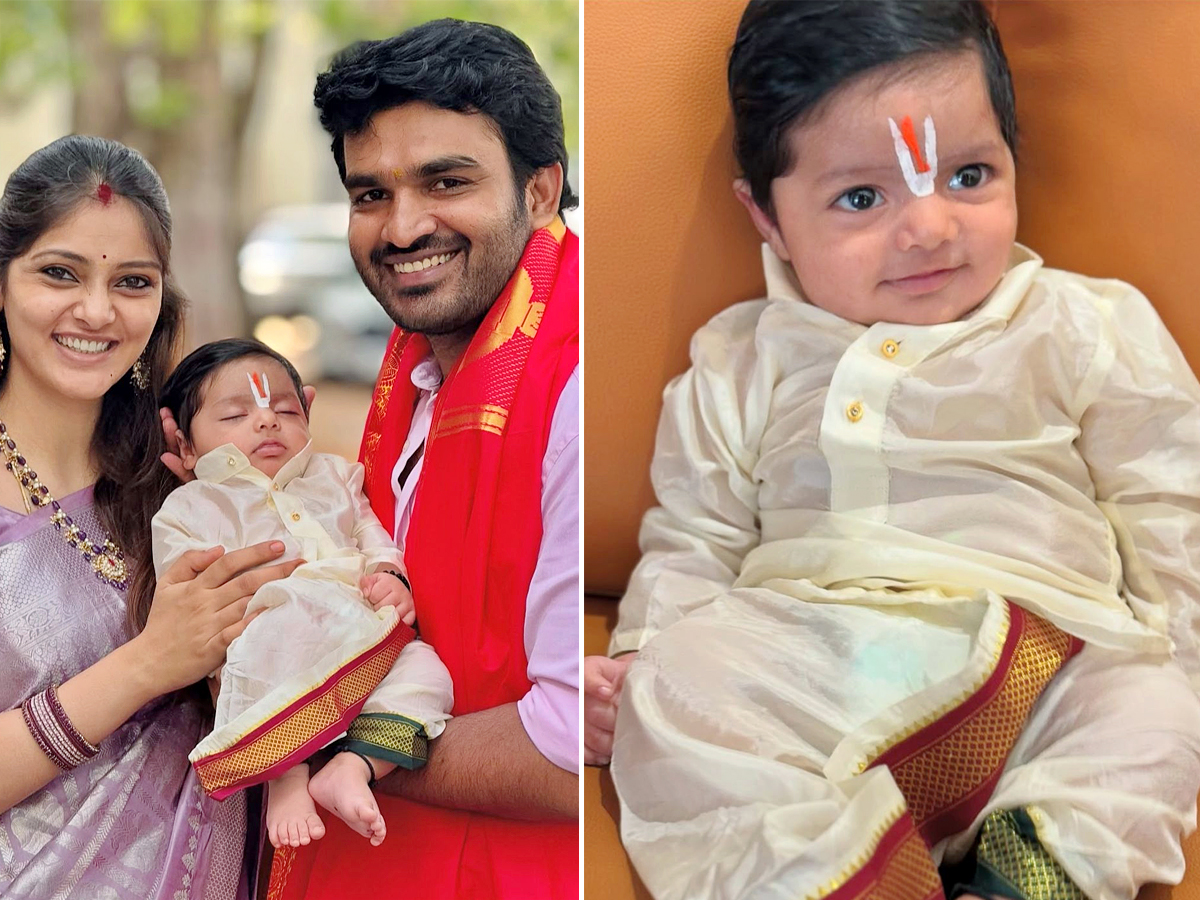 Kiran Abbavaram with Wife Rahasya Visits Tirumala13