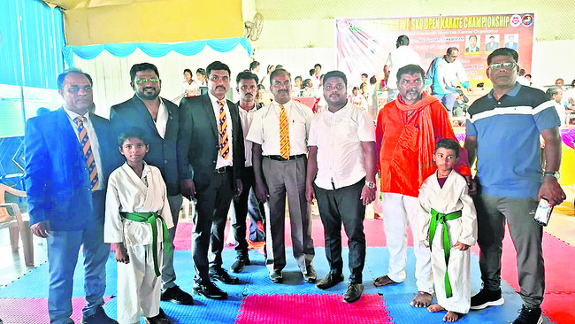 ముగిసిన సౌత్ ఇండియా కరాటే టోర్నీ 1